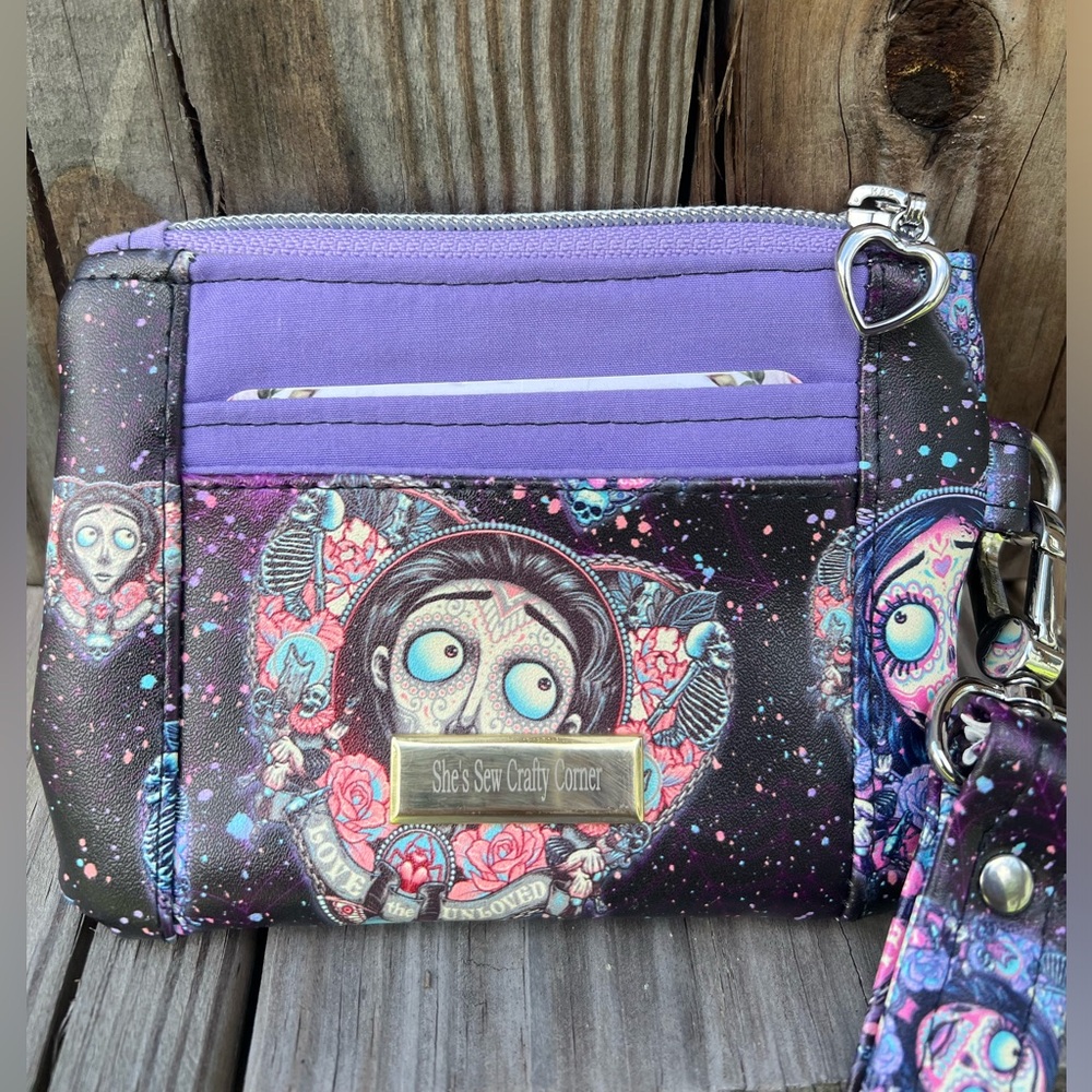 Corpse Bride Wrist Wallet